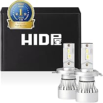 Amazon | HID屋 H4 LED ヘッドライト 28400cd(カンデラ) 爆光 ホワイト